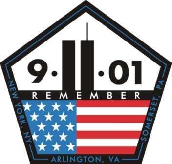 9-11 Logo pentagon world trade center us flag