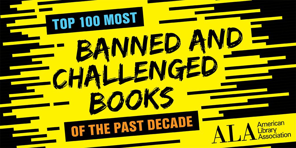Banned and Challenged books 2010-2019