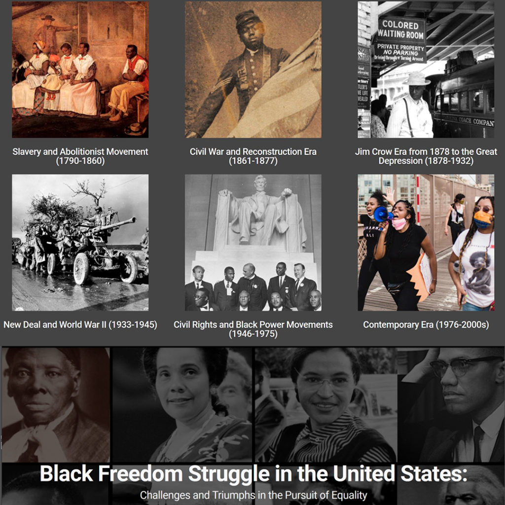 Black Freedom Struggle website collection