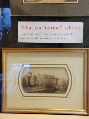 What is a Normal School? It is a 19th and early 20th century term for a school or college for the training of teachers