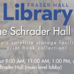 tour schrader hall stacks of library collections